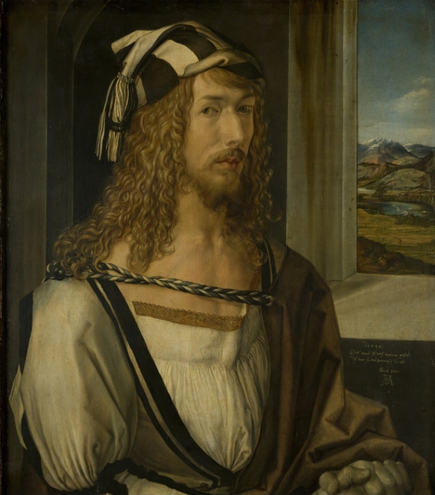 Self-portrait 1498 - Albrecht Dürer