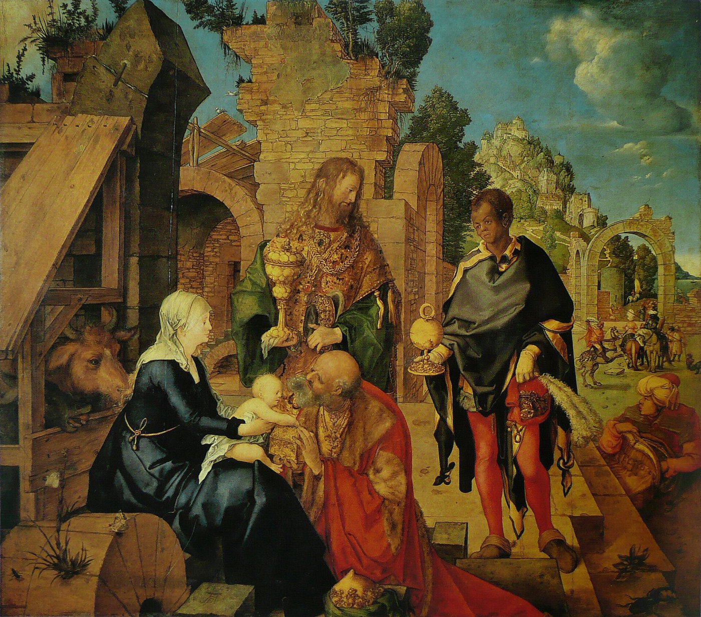 The Adoration of the Magi - Albrecht Dürer