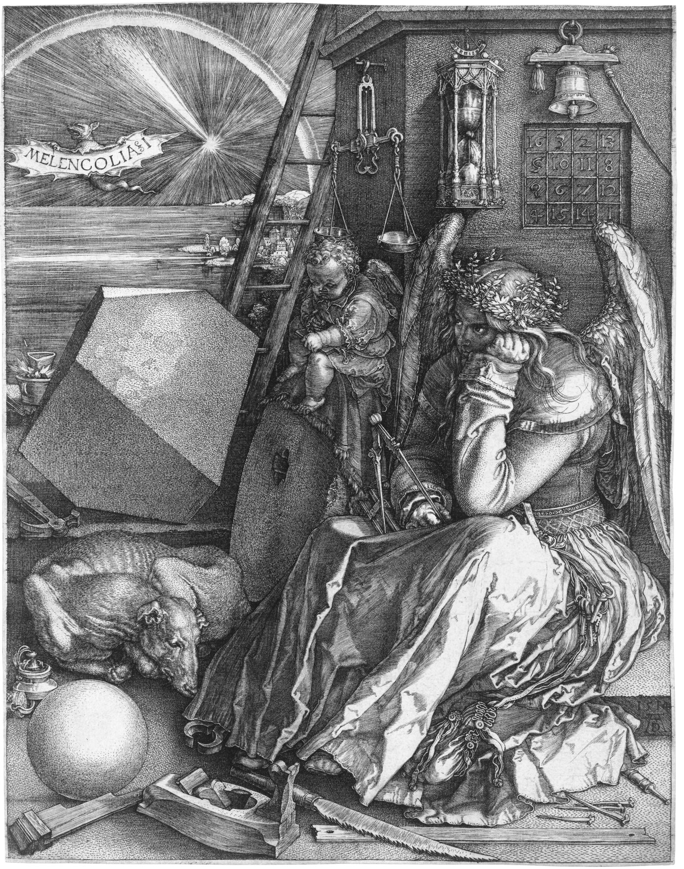 Melancholy I - Albrecht Dürer