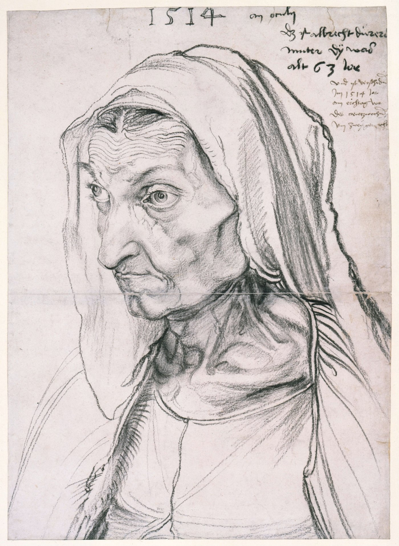 Portrait de sa mère à 63 ans - Albrecht Dürer