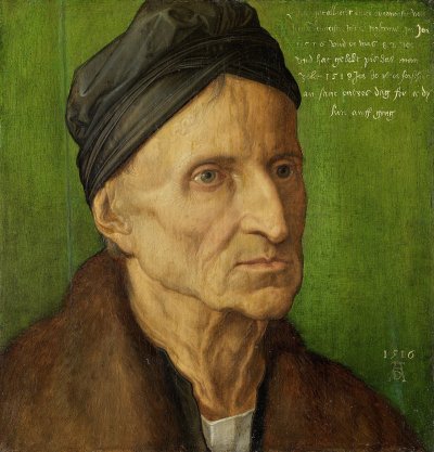 Portrait of Michael Wolgemut