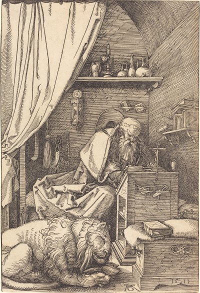 Saint Jerome in His Study
