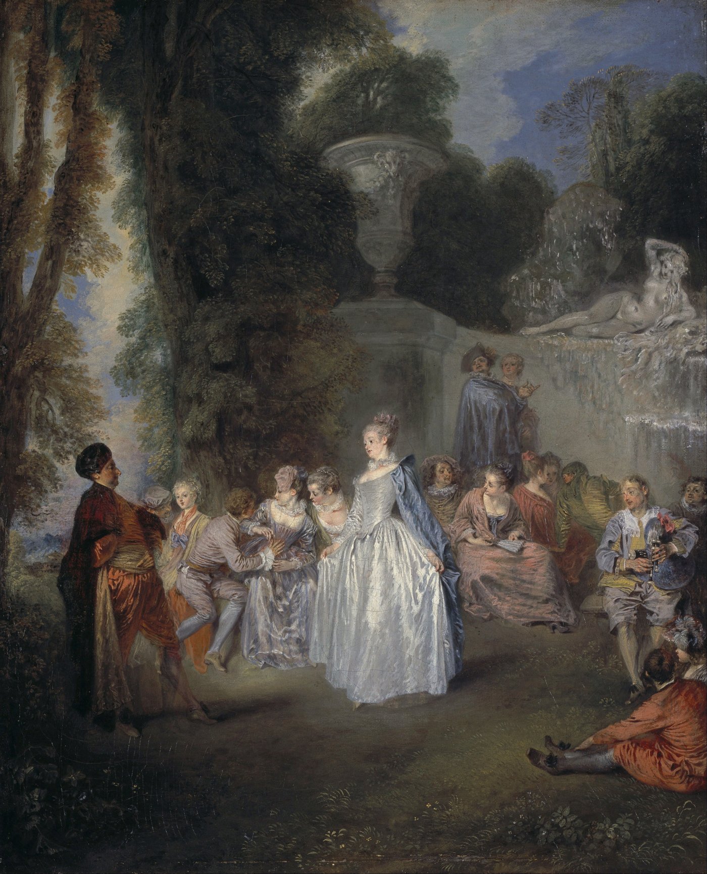 Fêtes vénitiennes - Antoine Watteau