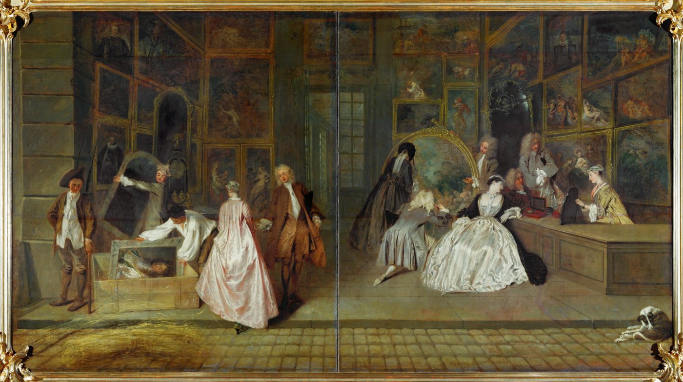 Gersaint's Shopsign - Antoine Watteau