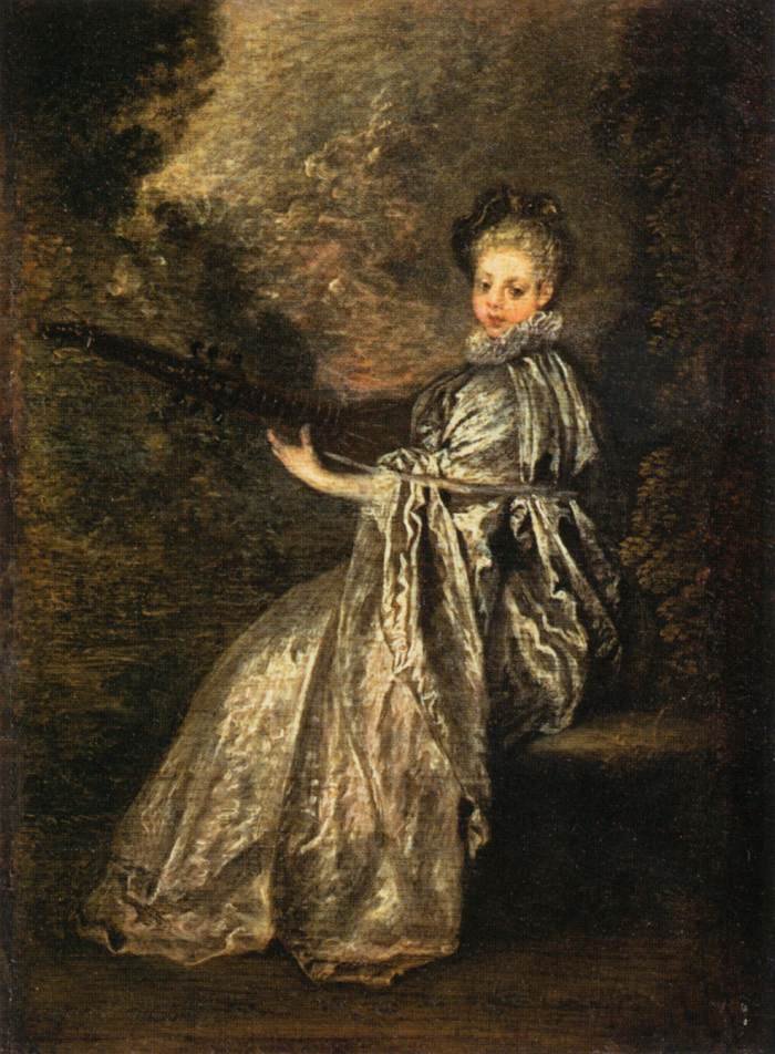 The Finette - Antoine Watteau
