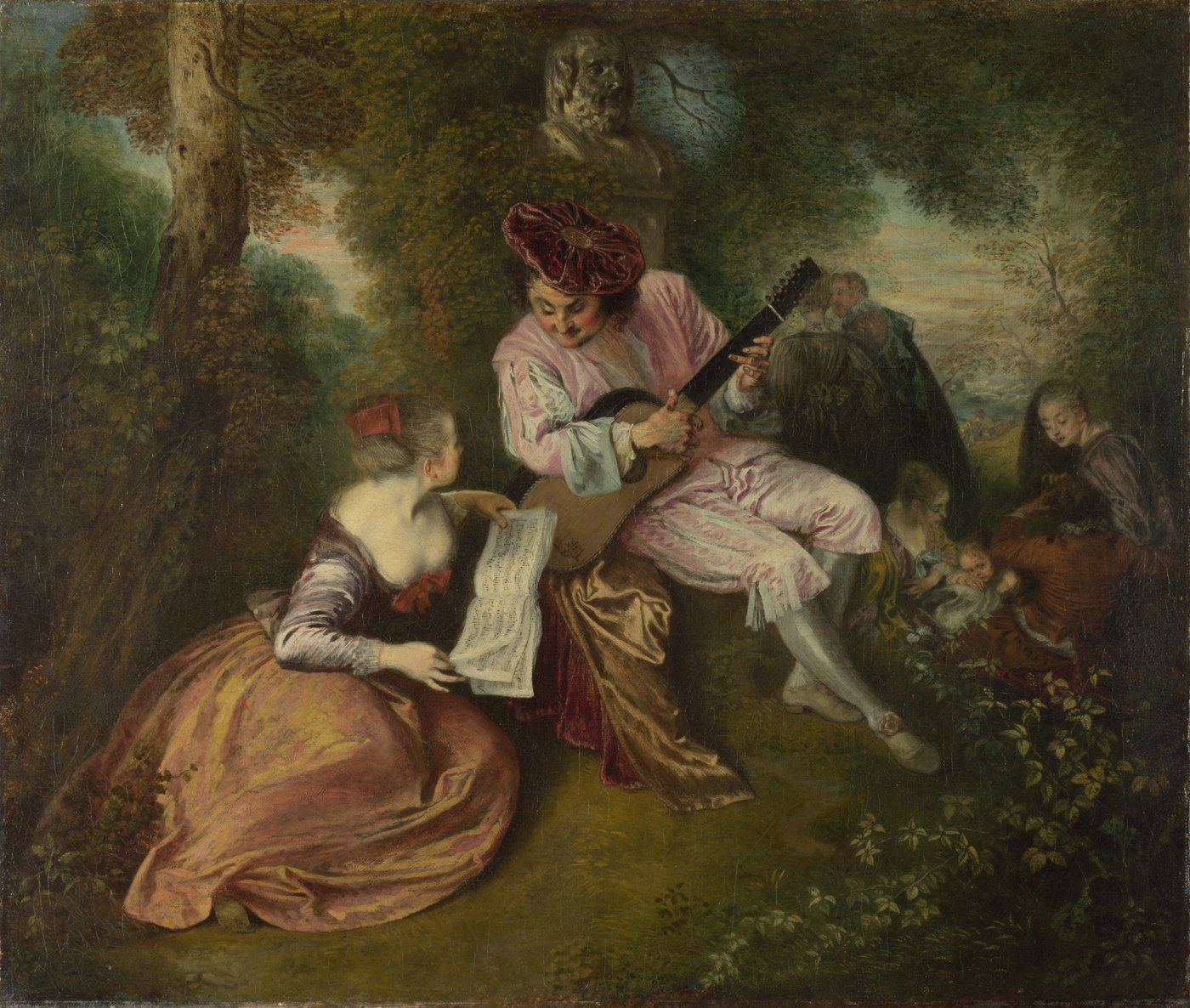 The Scale of Love - Antoine Watteau