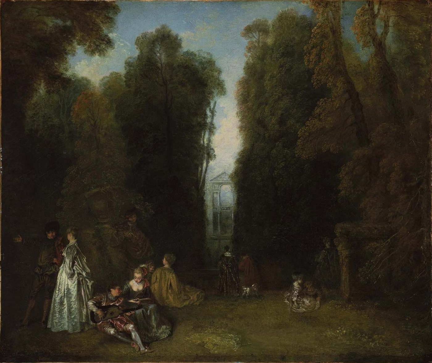 The Perspective - Antoine Watteau