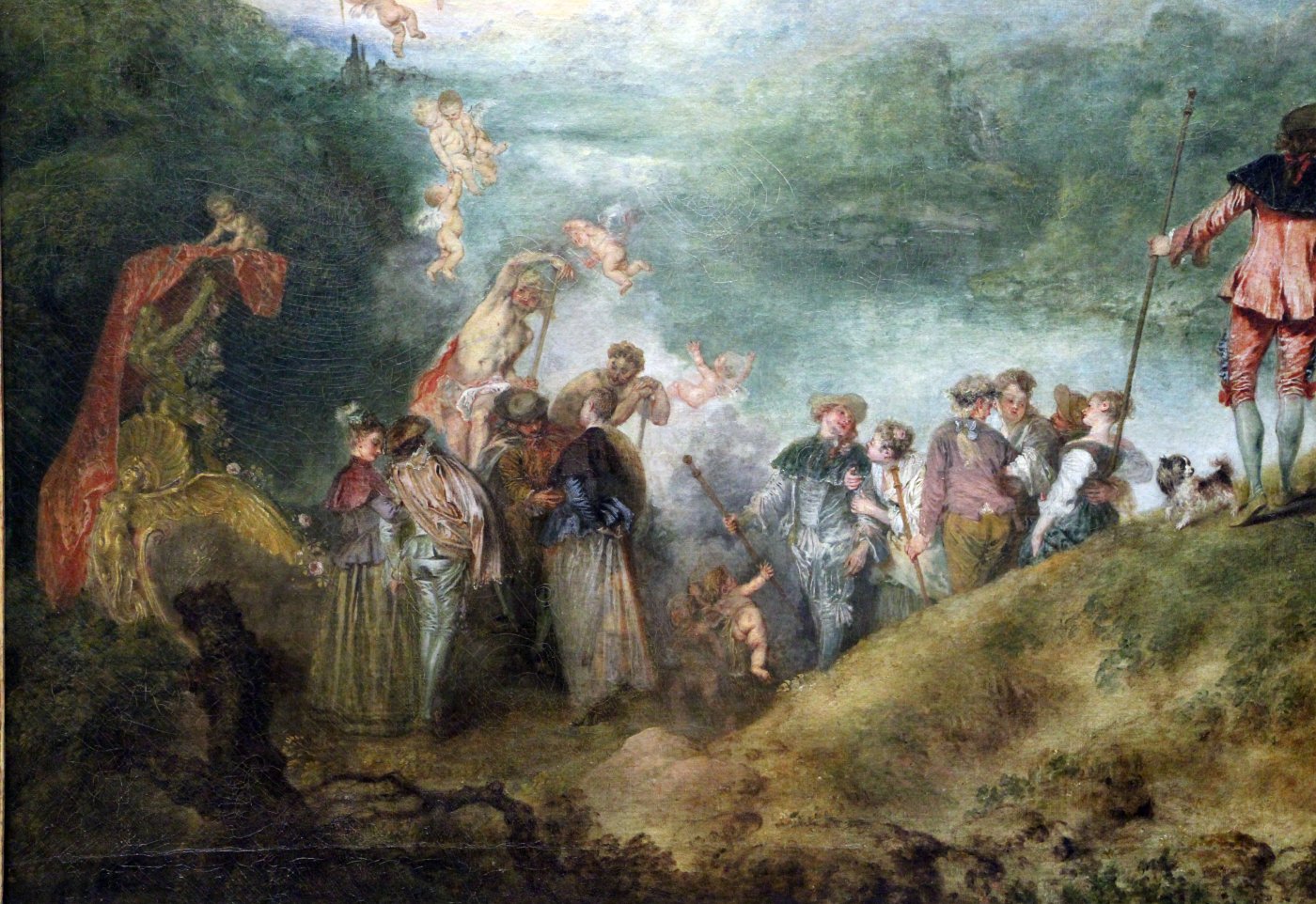 Pilgrimage to the Island of Cythera (Second Version) - Antoine Watteau