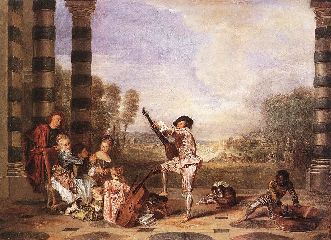 Les Charmes de la vie - Antoine Watteau