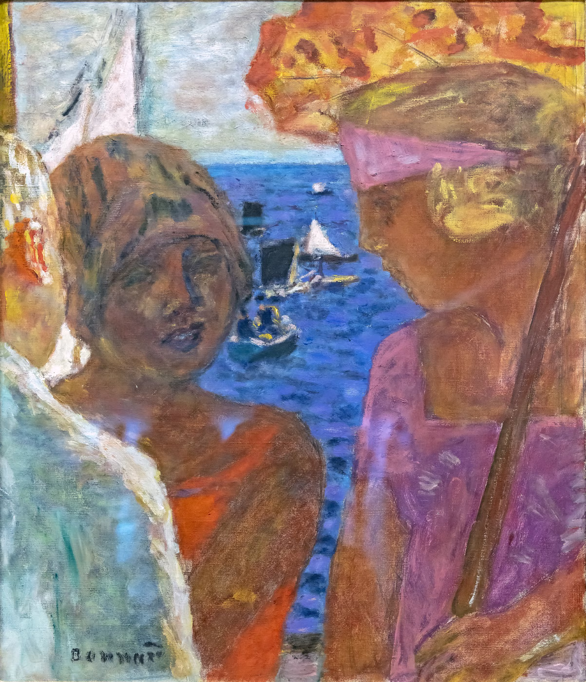Conversation à Arcachon - Pierre Bonnard