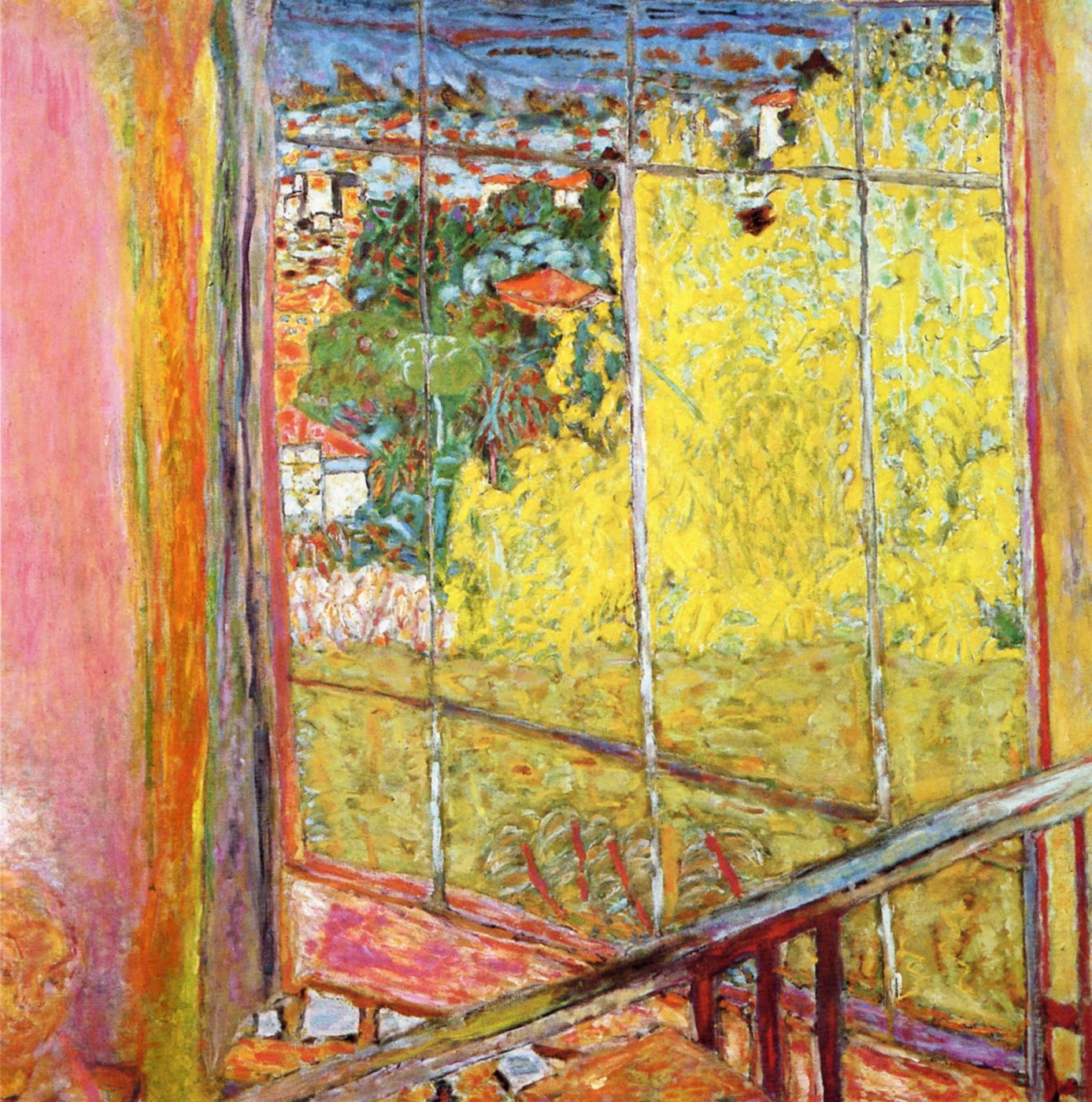 L'Atelier au mimosa - Pierre Bonnard
