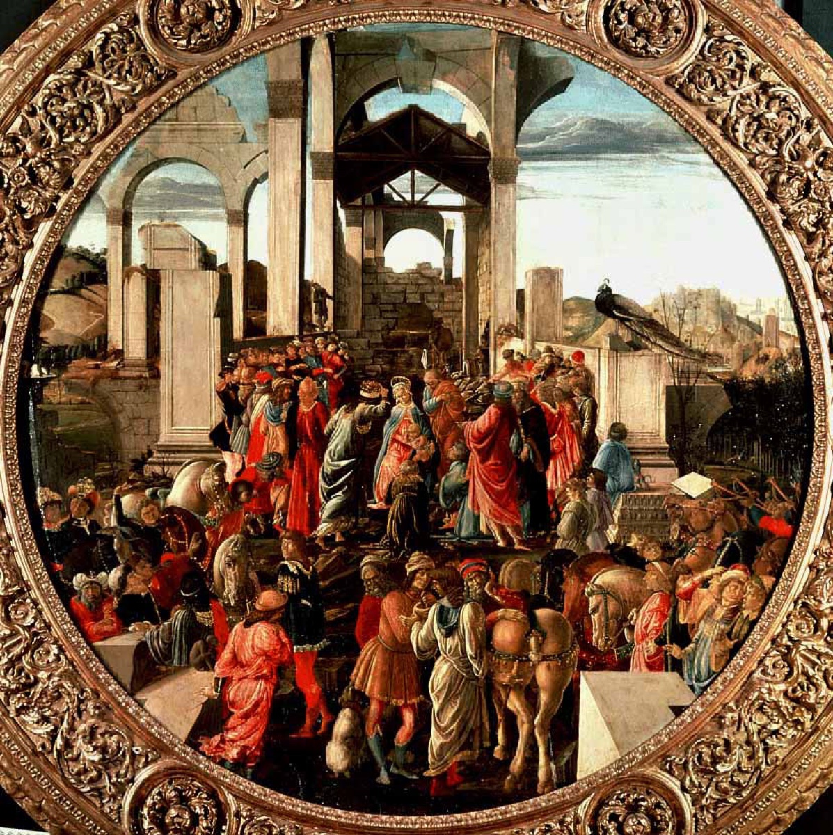 L'adoration des mages - Sandro Botticelli