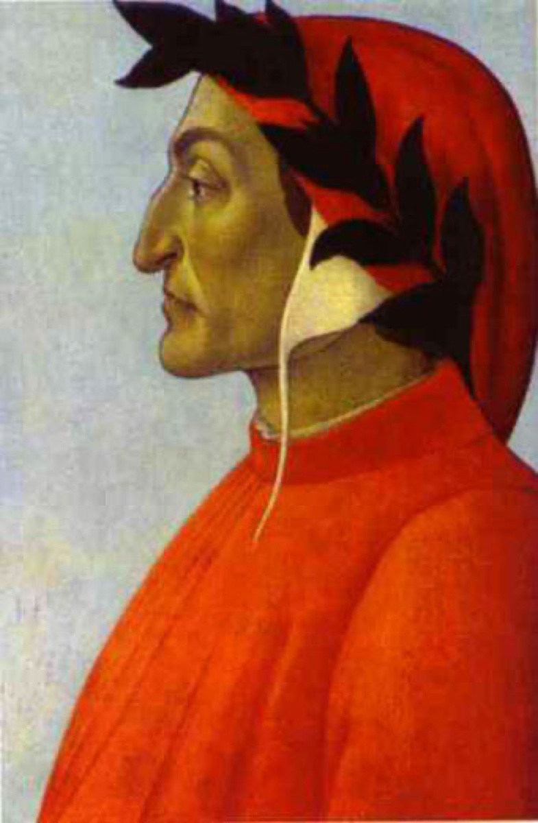 Portrait de Dante - Sandro Botticelli