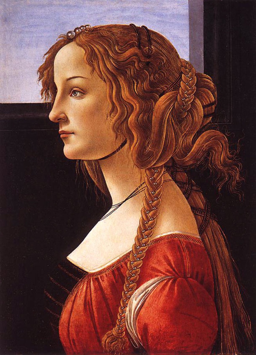 Portrait d'une jeune femme - Sandro Botticelli