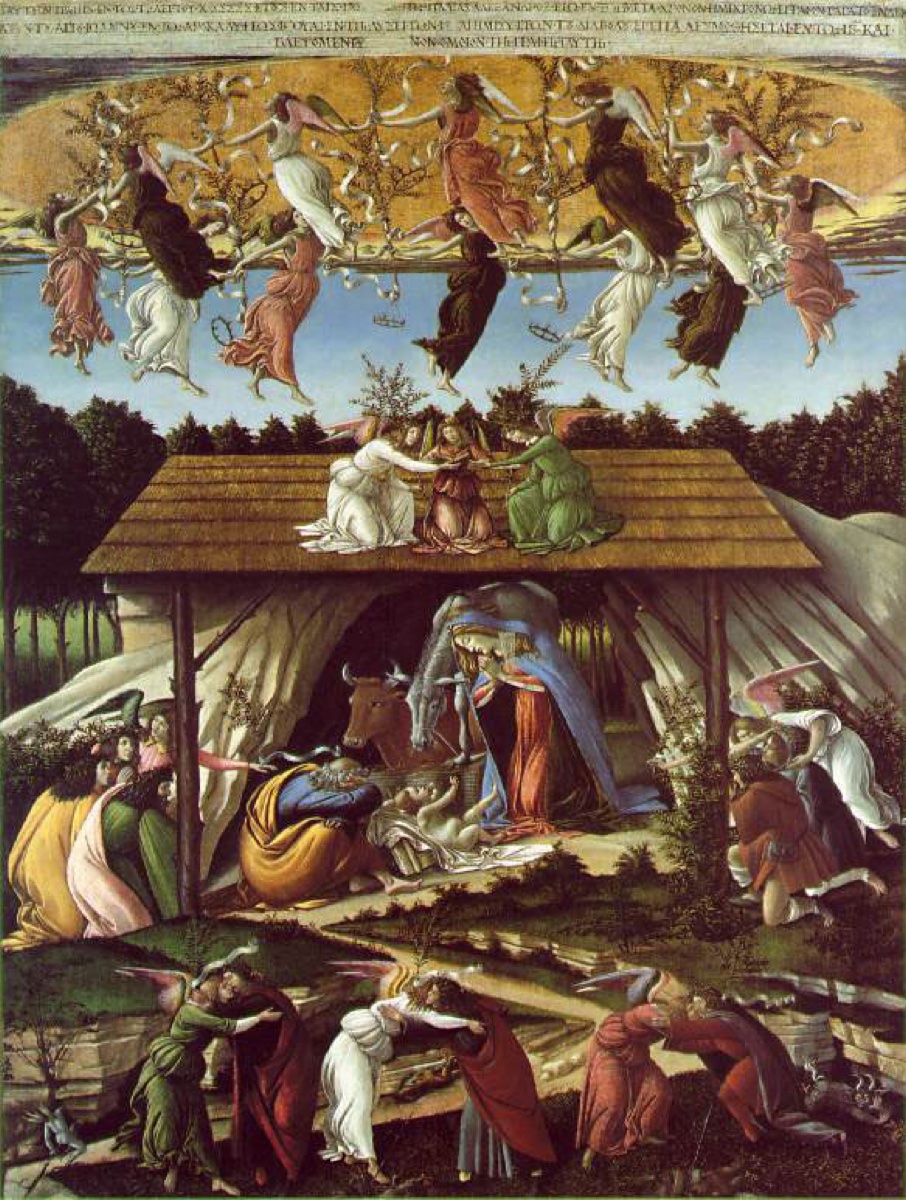 La nativité mystique - Sandro Botticelli