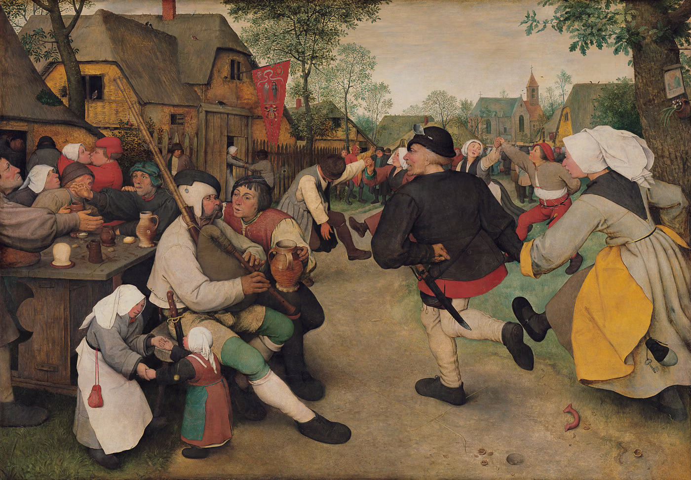 La Danse des paysans - Pieter Bruegel