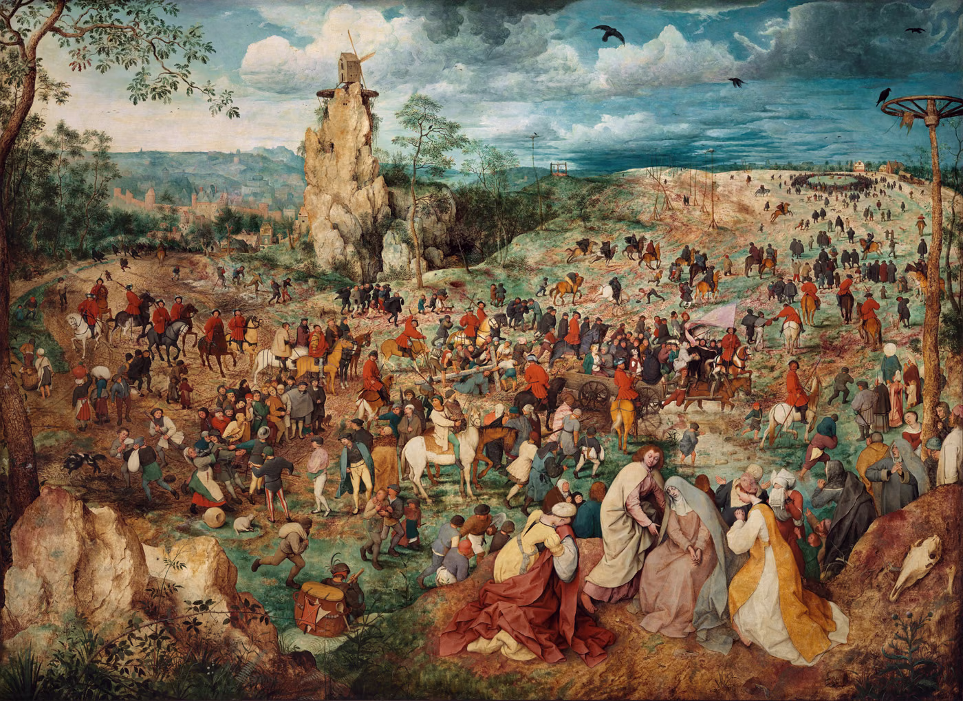 Le Portement de Croix - Pieter Bruegel