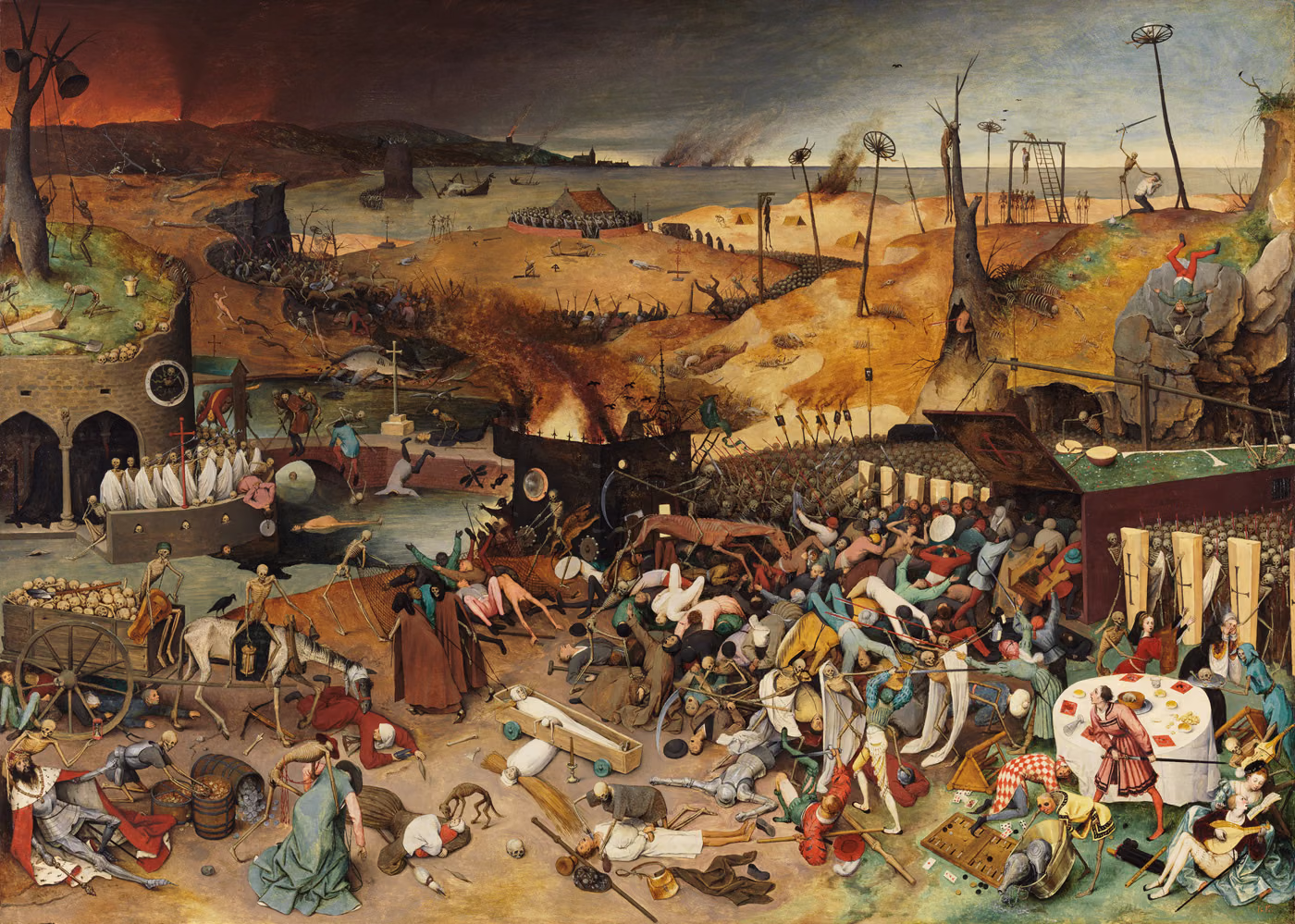 Le Triomphe de la Mort - Pieter Bruegel