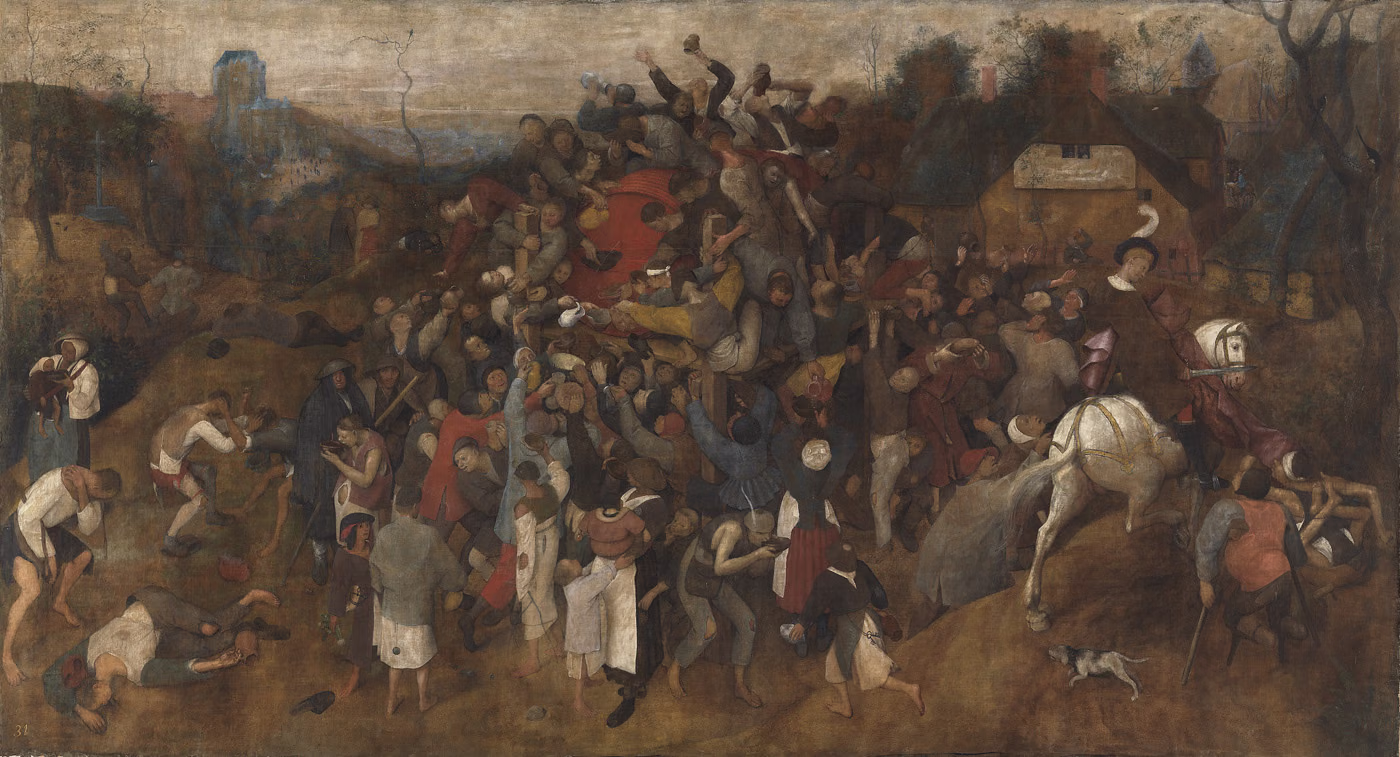 Le Vin de la Saint-Martin - Pieter Bruegel