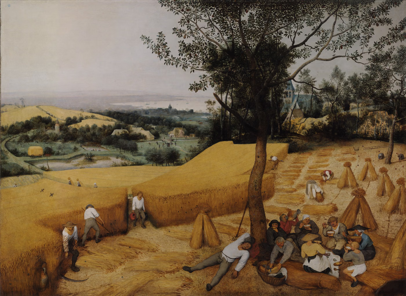Les Moissonneurs - Pieter Bruegel
