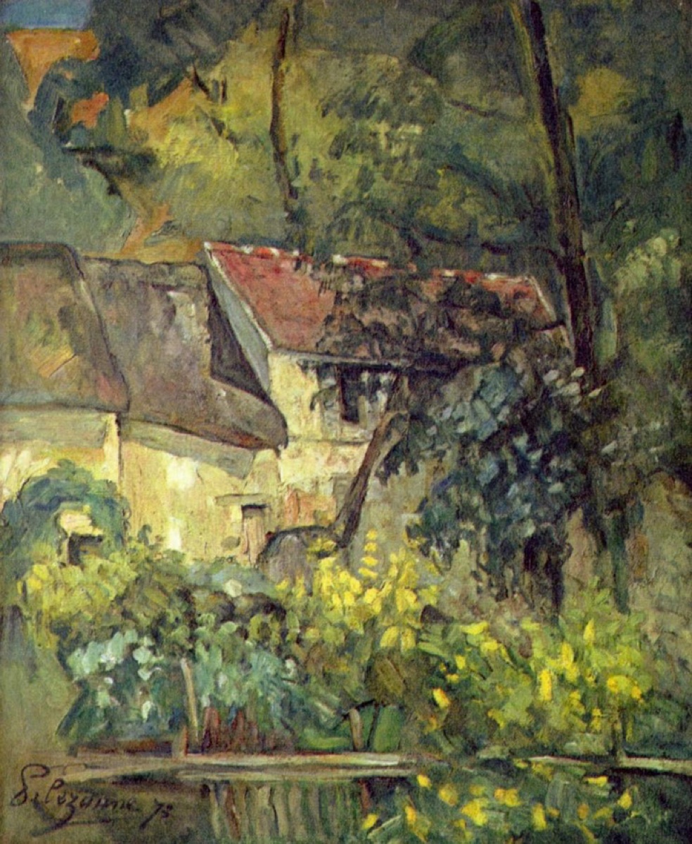 Maison du père Lacroix - Paul Cézanne