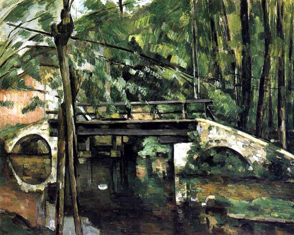 Le pont de Maincy - Paul Cézanne