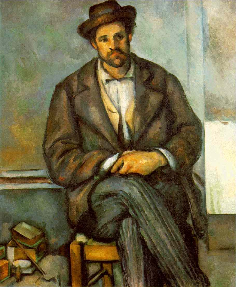 Le paysan assis - Paul Cézanne