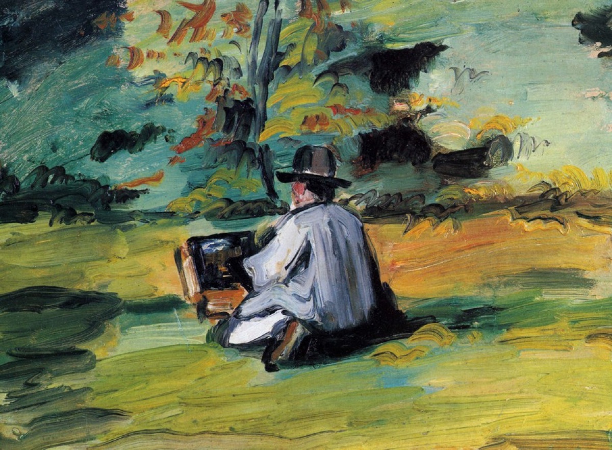 Un peintre au travail - Paul Cézanne