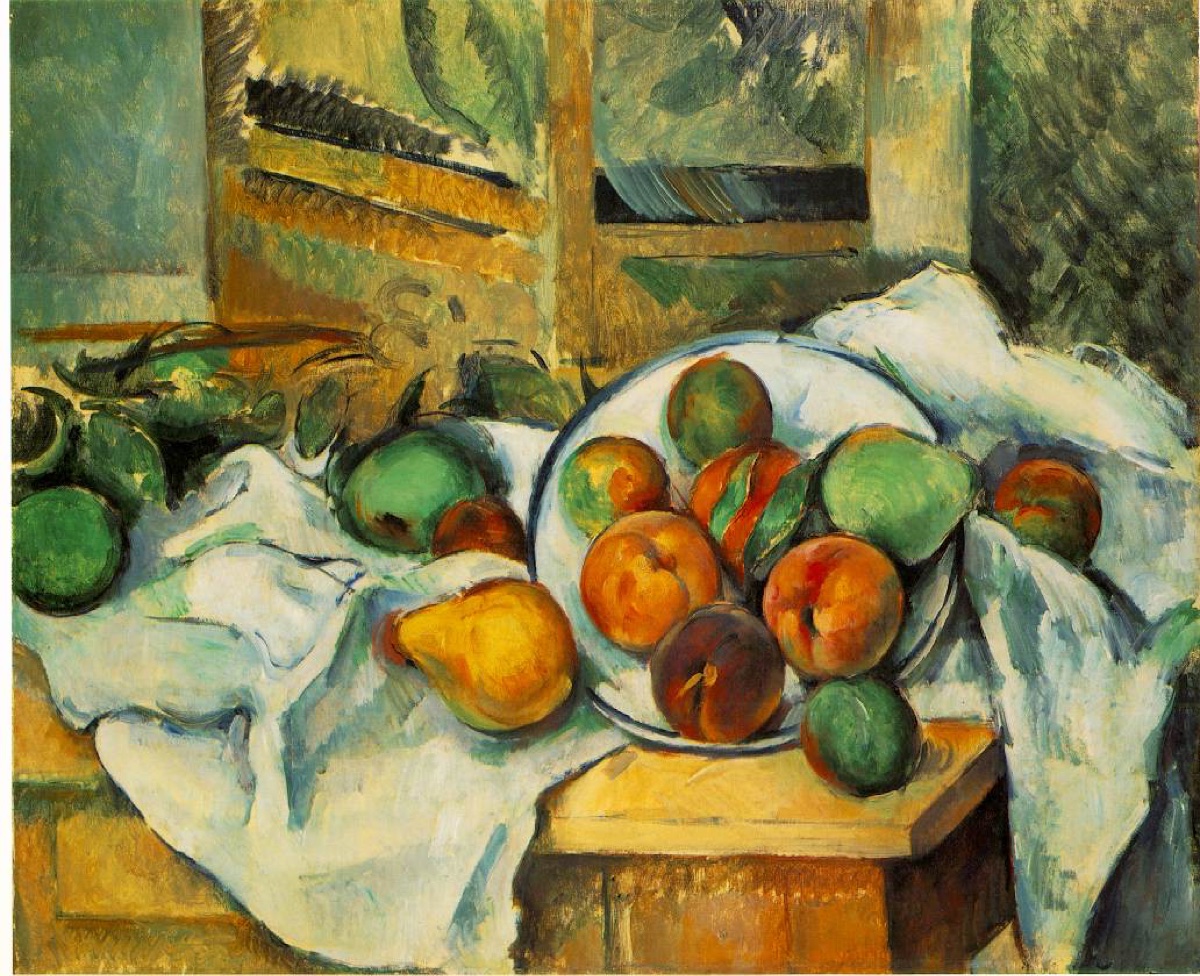Un coin de table - Paul Cézanne