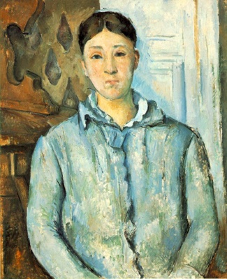 Madame Cézanne en bleu