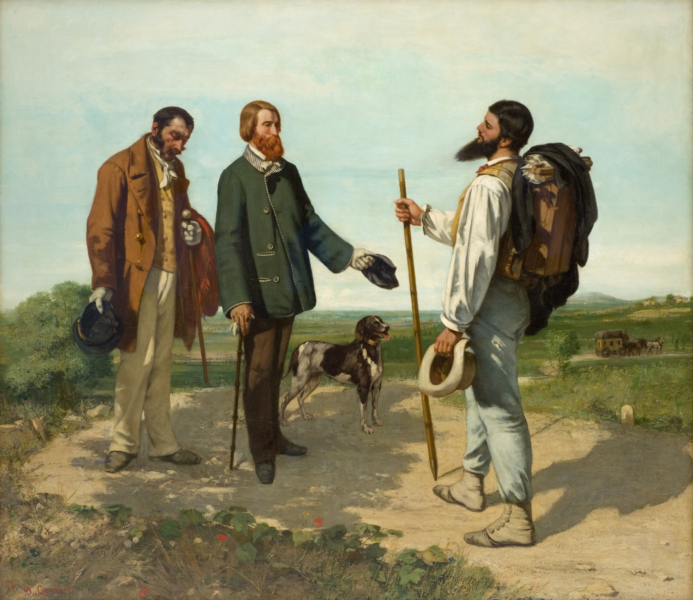 La Rencontre, ou Bonjour Monsieur Courbet