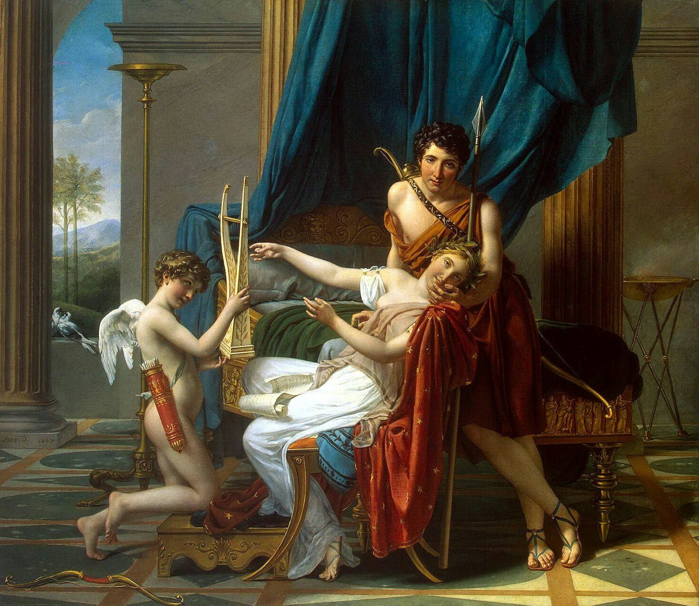 Sapho, Phaon et l'Amour