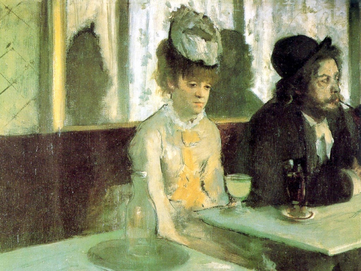 L'absinthe - Edgar Degas