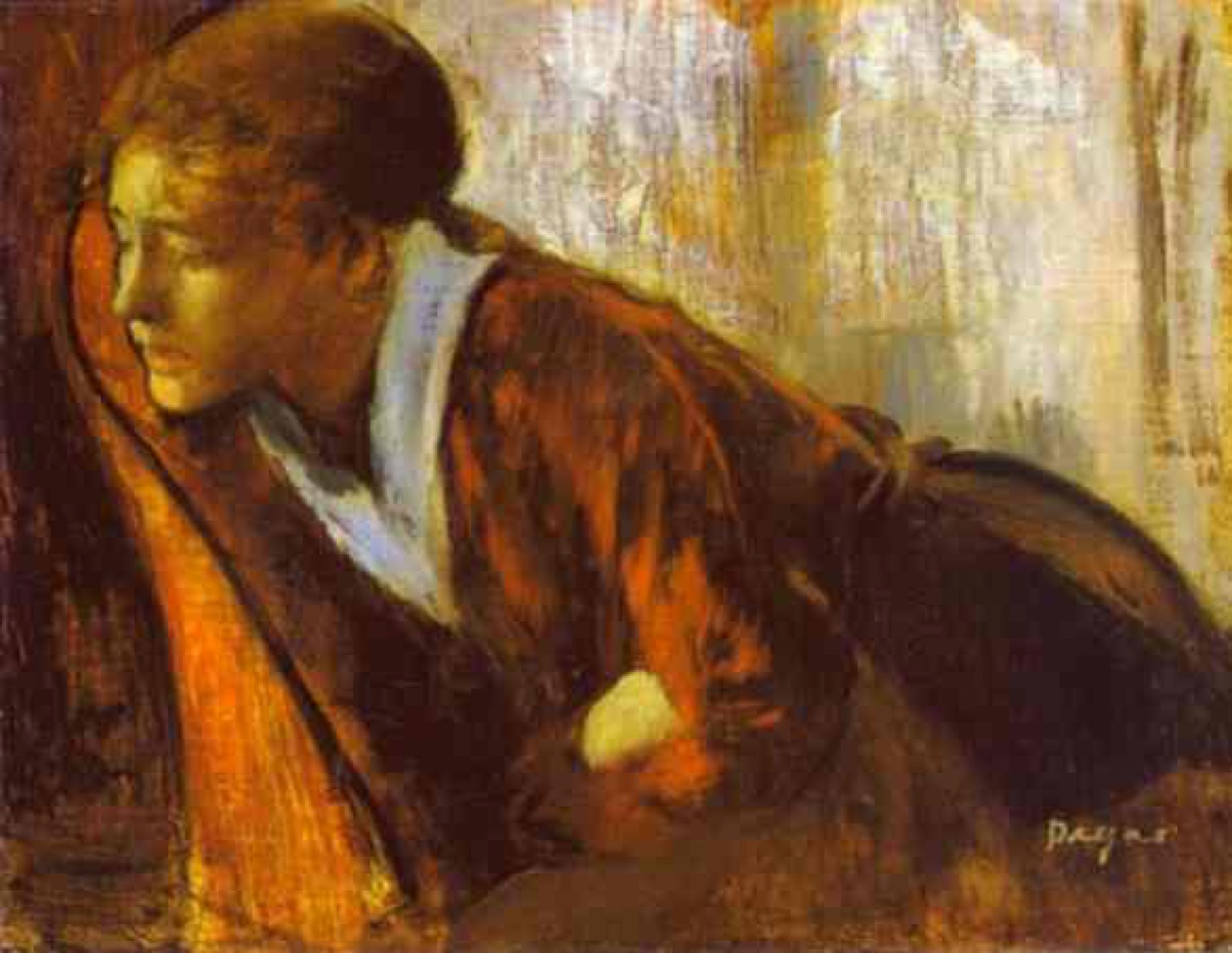 Mélancolie - Edgar Degas