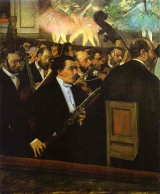 Orchestre à la maison de l'Opéra