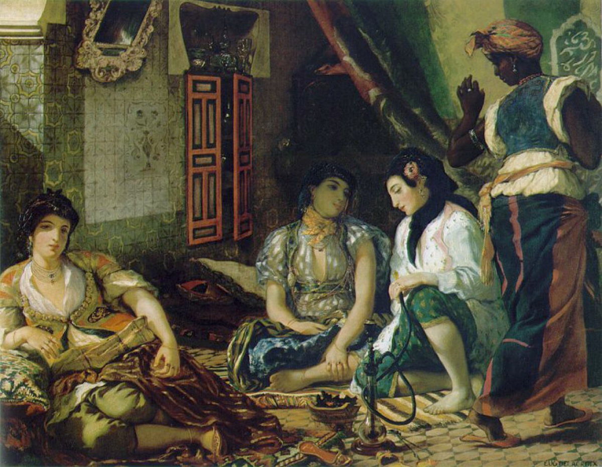 Femmes d'Alger dans leurs appartements - Eugène Delacroix
