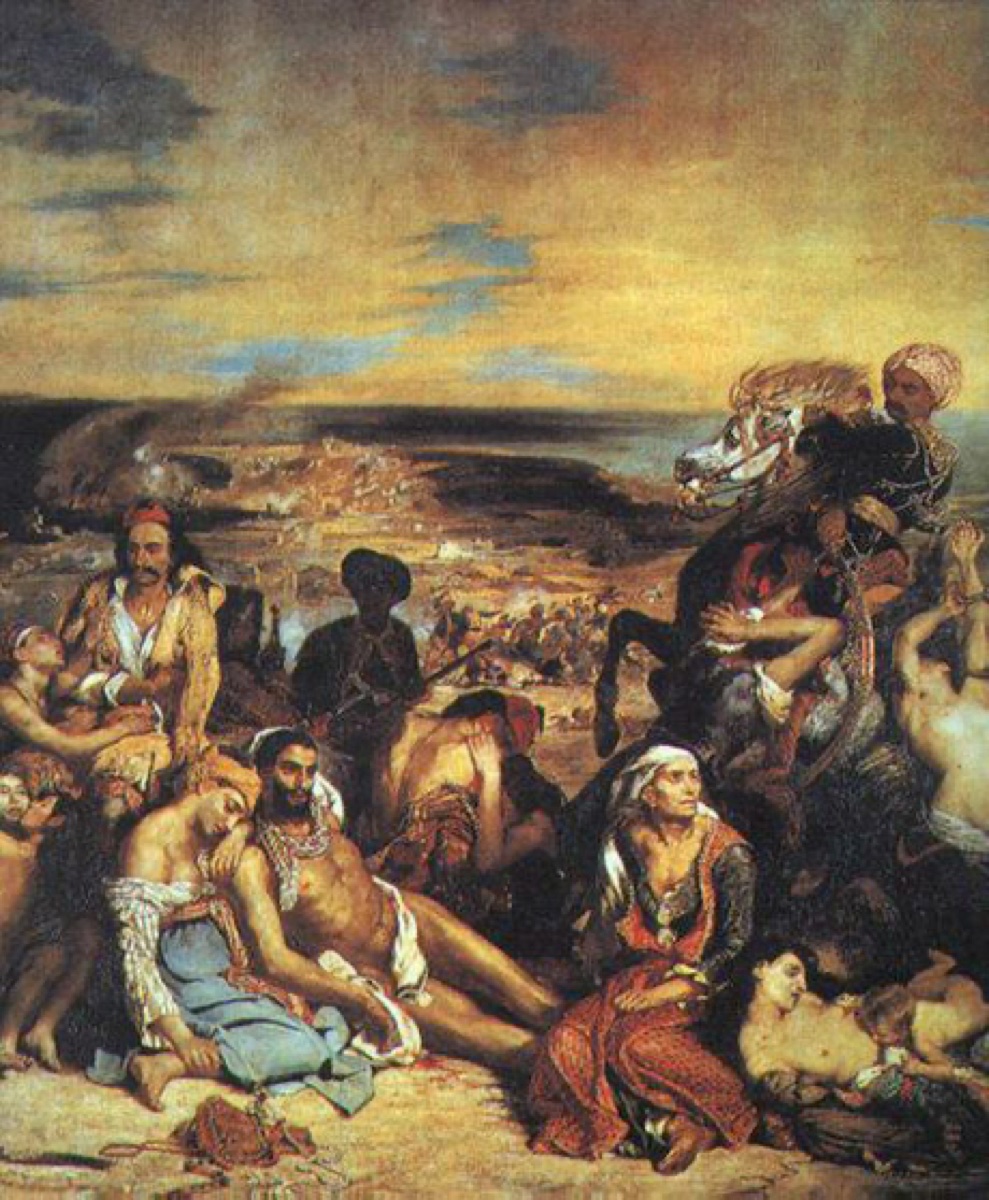 Le massacre de Scio - Eugène Delacroix