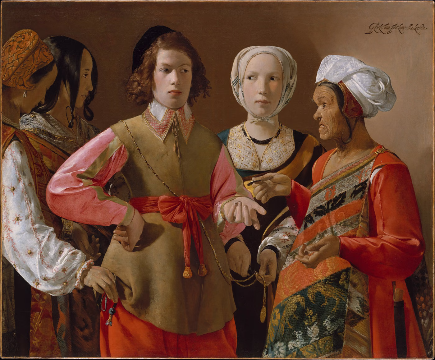 La Diseuse de bonne aventure - Georges de La Tour