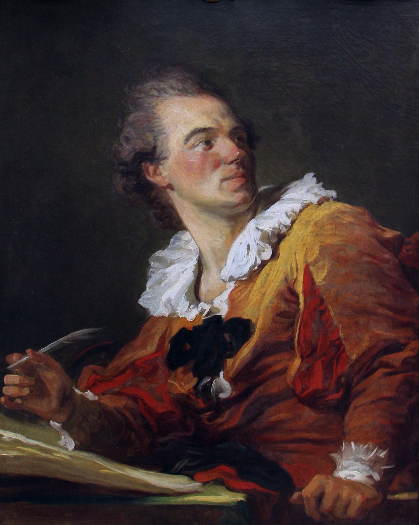 The Inspiration - Jean-Honoré Fragonard