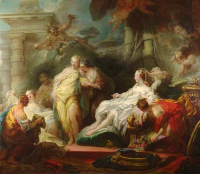 Psyche Showing Her Treasures to Her Sisters