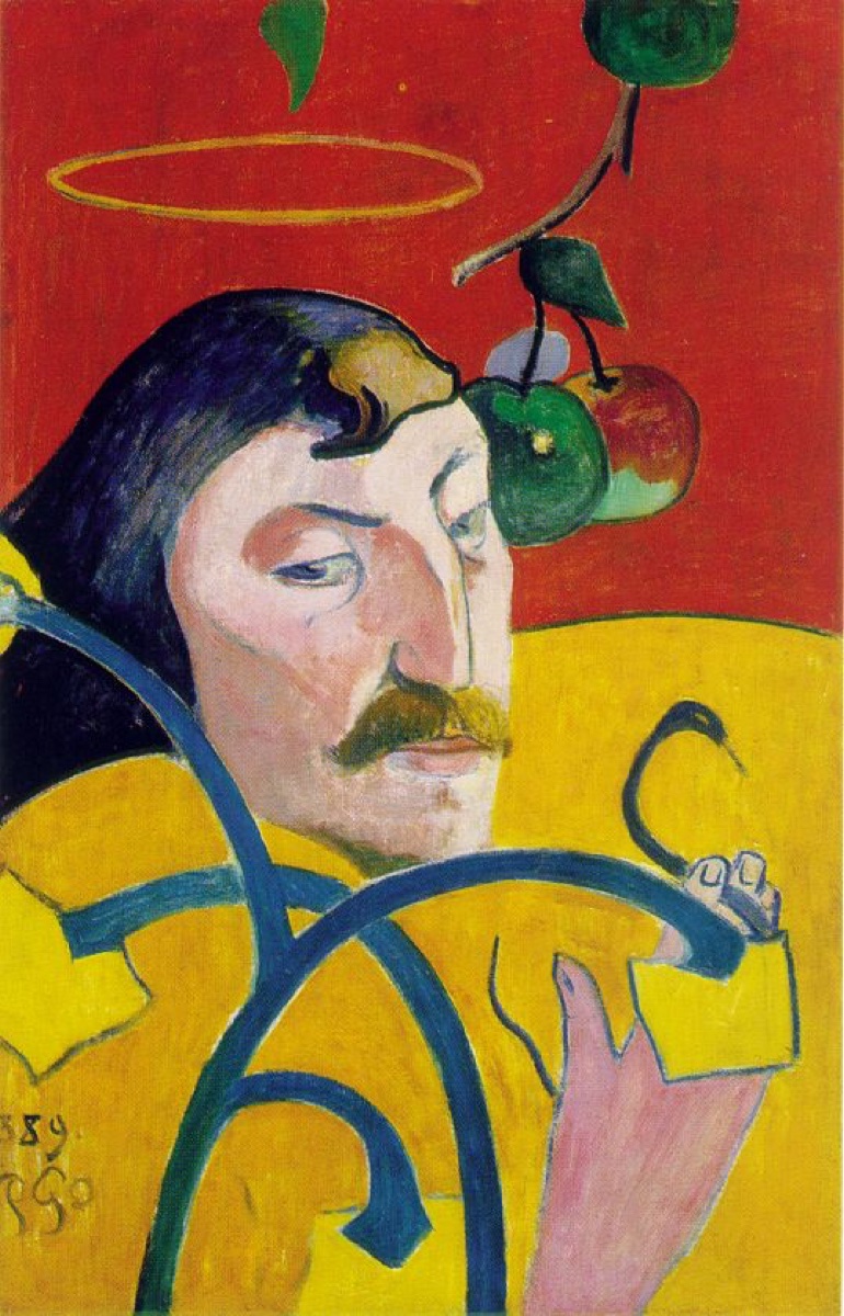 Autoportrait à l'auréole - Paul Gauguin