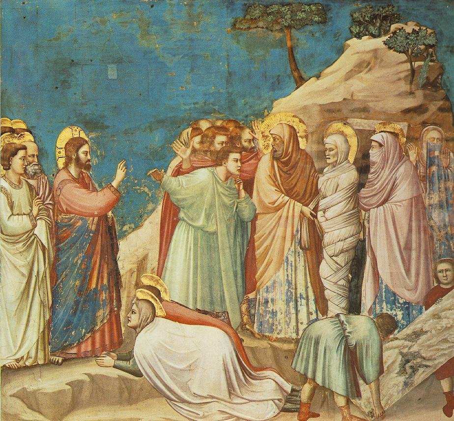 La Résurrection de Lazare - Giotto