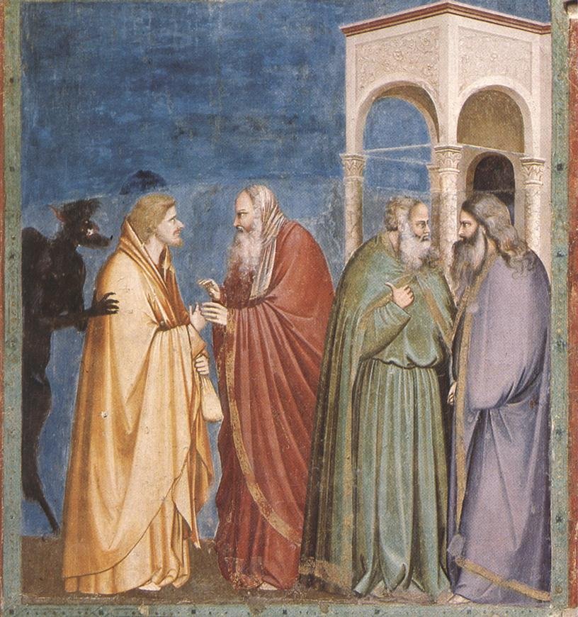La Trahison de Judas - Giotto
