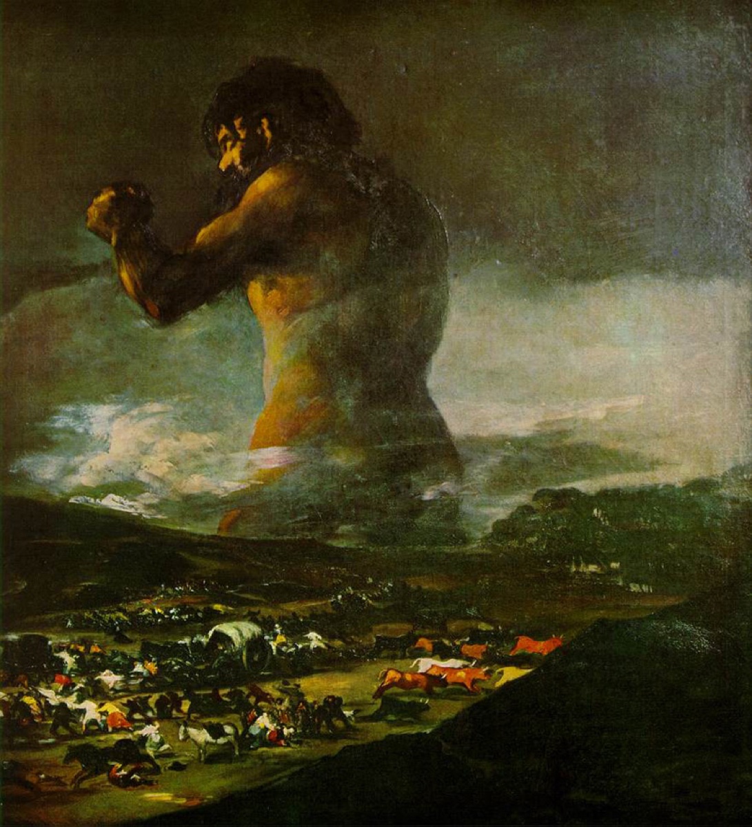 El Gigante - Francisco Goya