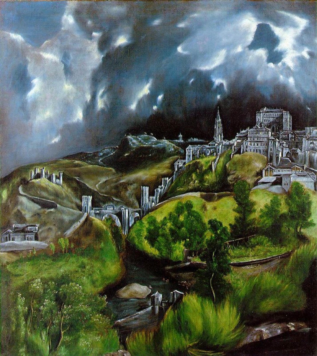 Vue de Tolede - El Greco