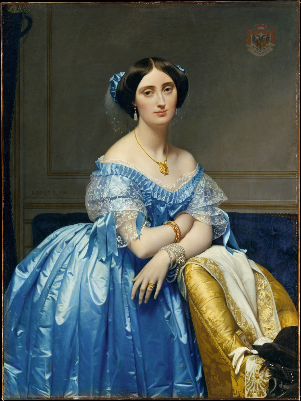 La Princesse de Broglie - Jean-Auguste-Dominique Ingres