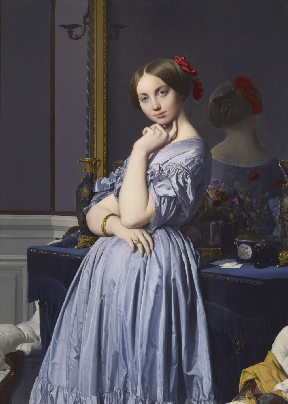 La Vicomtesse d'Haussonville - Jean-Auguste-Dominique Ingres