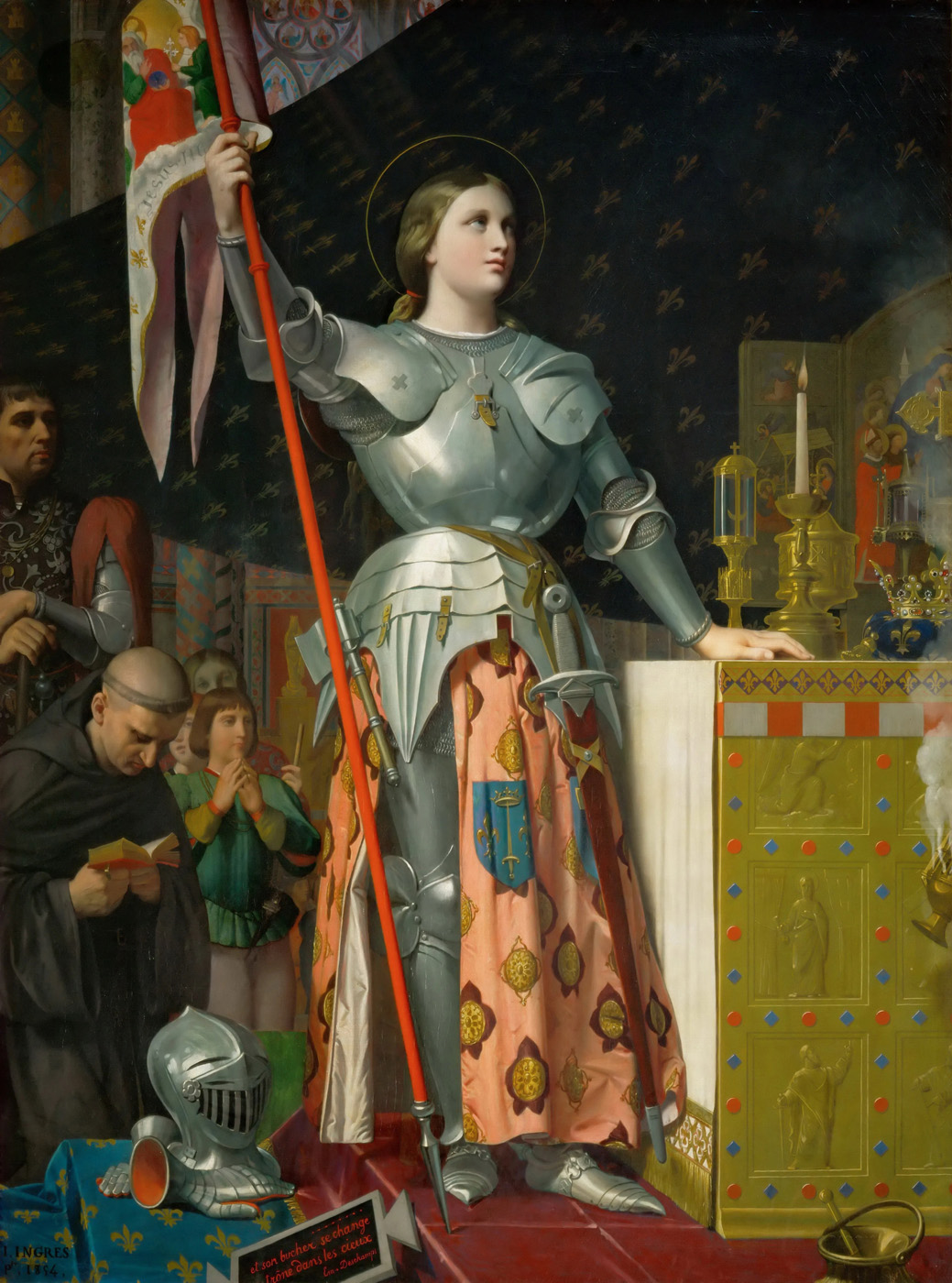 Jeanne d’Arc au sacre du roi Charles VII