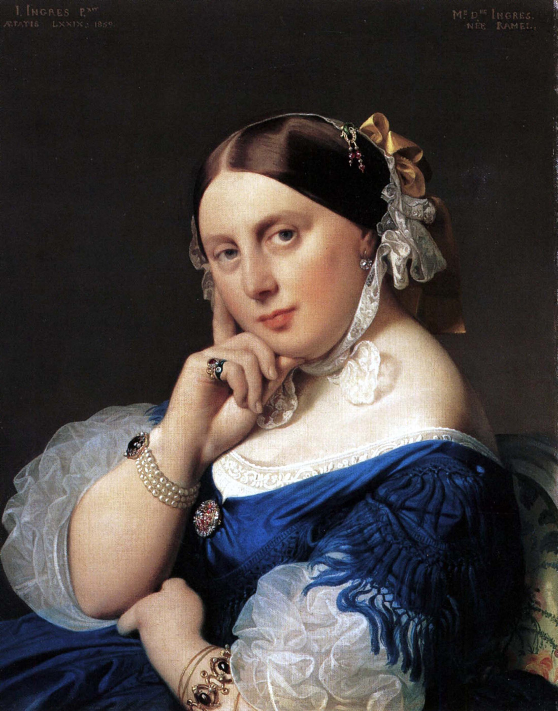 Portrait de Madame Ingres née Ramel