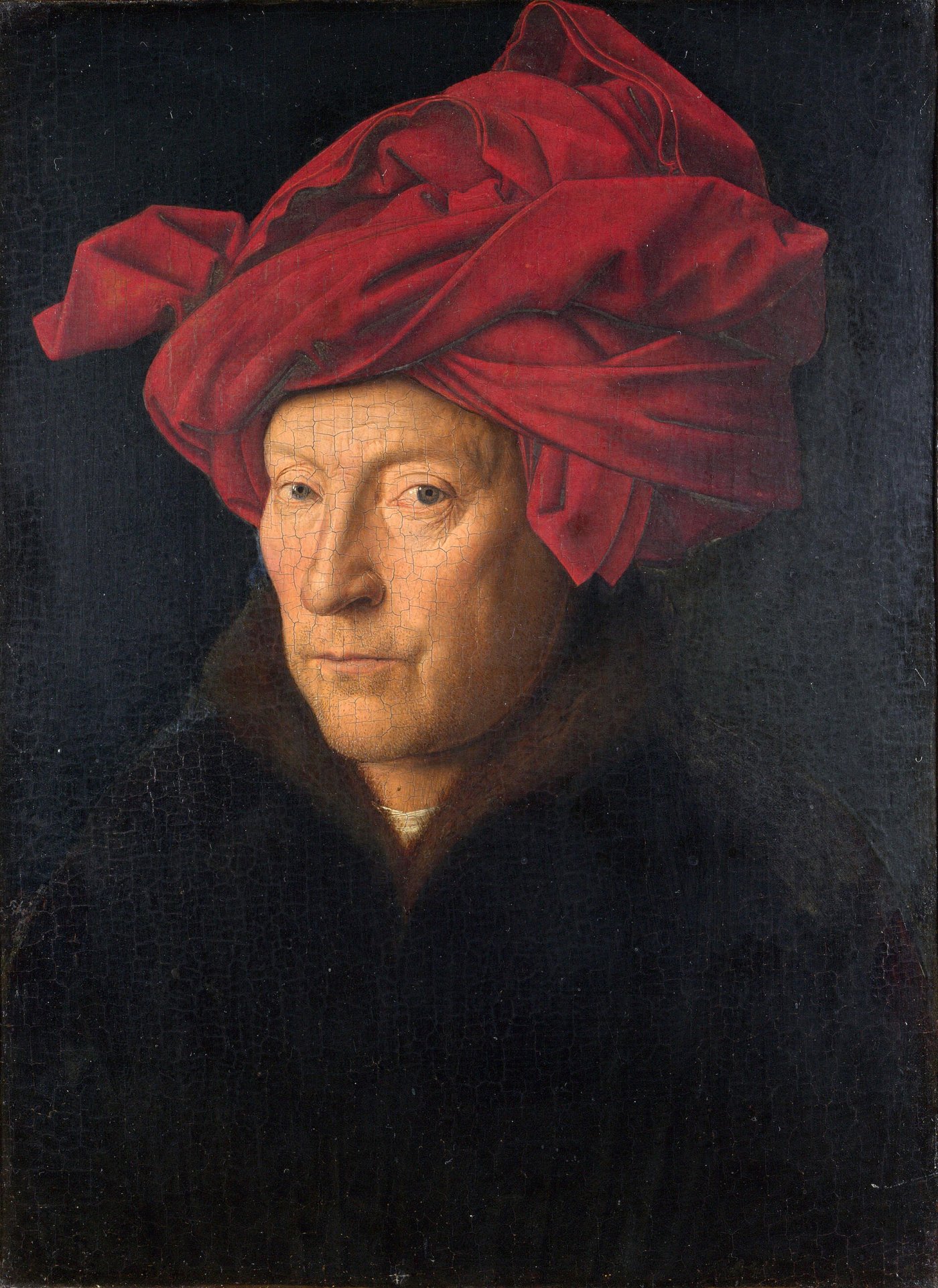 The Man in the Red Turban - Jan van Eyck